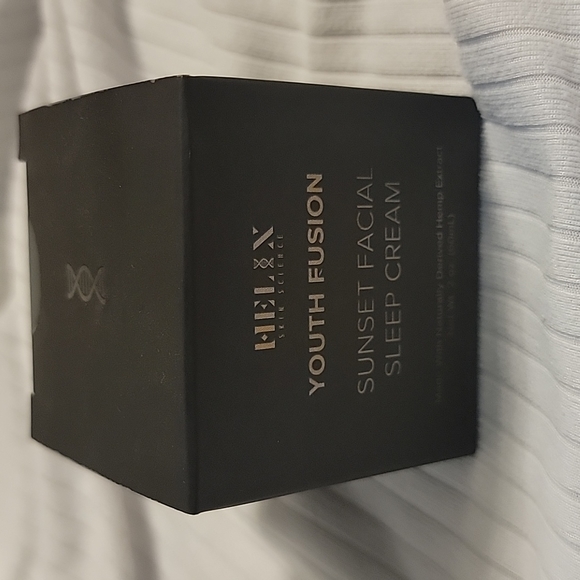 Helix skin science sunset facial sleep cream